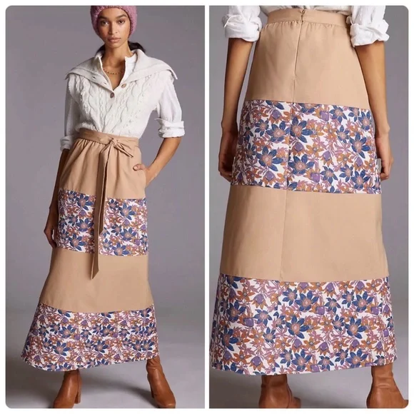 Anthropologie | Skirts | Anthropologie Sachin Babi Jacquard Tiered  display picture 1